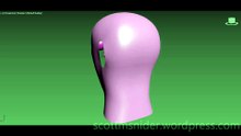 Ponikarovsky: 3DS MAX Practice Polygon Modeling Head Model Video #75 (05-01-2026)