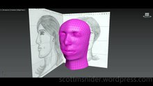 Ponikarovsky: 3DS MAX Practice Polygon Modeling Head Model Video #80 (05-01-2026)