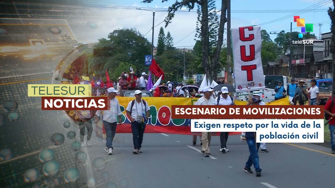 Colombianos rechazaron acciones de guerra el 1 de mayo
