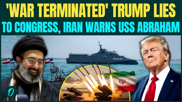 Iran War ‘Terminated’? Trump Lies To Congress As Iran Warns To HIT Hormuz U.S Naval Blockade