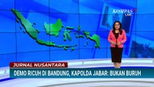 Kerusuhan demo di Bandung Dipastikan Bukan Buruh, Ini Penjelasan Kapolda Jabar