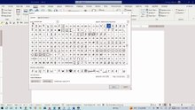 How to insert Measured Angel Symbol in Word