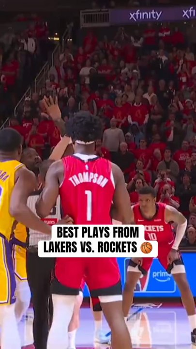 🚨 LES LAKERS ÉLIMINENT HOUSTON ET PASSENT EN DEMIES ! 🟡💜🏀 Playoffs NBA — 1er tour Ouest | Game 6Houston Rockets 🔴 78 – LA Lakers 💜 98Série : Lakers gagnent 4-2 ✅