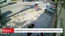 Düşürdüğü 700 avroya duyarlı vatandaş sayesinde kavuştu