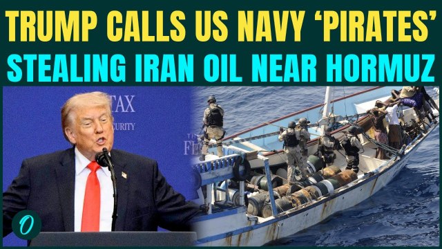 Trump Calls US Navy ‘Like Pirates’ Stealing Iranian OIL And Seizing Ships Near Hormuz Blockade