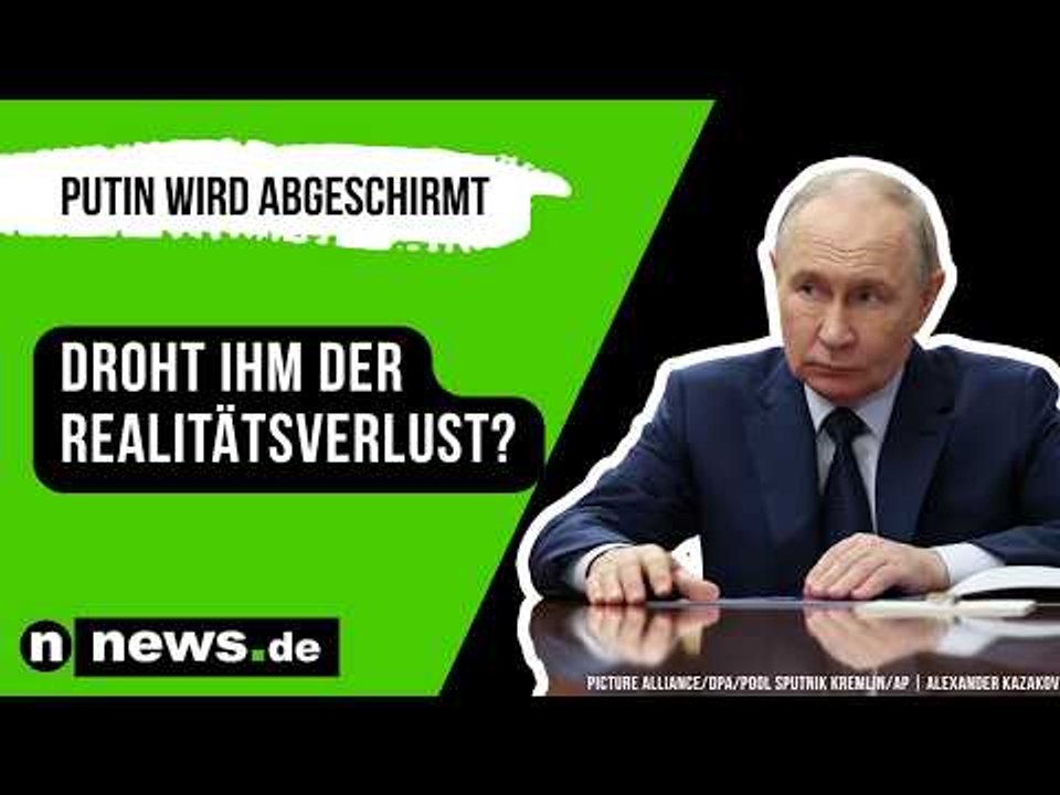 Wladimir Putin: Kremlchef wird abgeschirmt - droht ihm der Realitätsverlust?