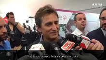 Zanardi: "Con lo sport impari a vivere, e' importante per tutti"