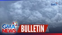 Ashfall, naranasan sa Guinobatan, Camalig, Ligao at Daraga sa Albay kasunod ng pagbuga ng makapal na usok ng bulkang Mayon | GMA News Bulletin