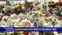 5 Hari Pascakecelakaan Kereta, Karangan Bunga Duka Penuhi Stasiun Bekasi Timur | KOMPAS PETANG