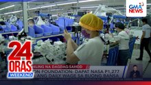 Minimum wage mas mababa sa poverty threshold—IBON Foundation | 24 Oras Weekend | 24 Oras Weekend