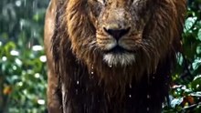 Lion & Cat Friendship 🦁🐱 | AI Story #follow