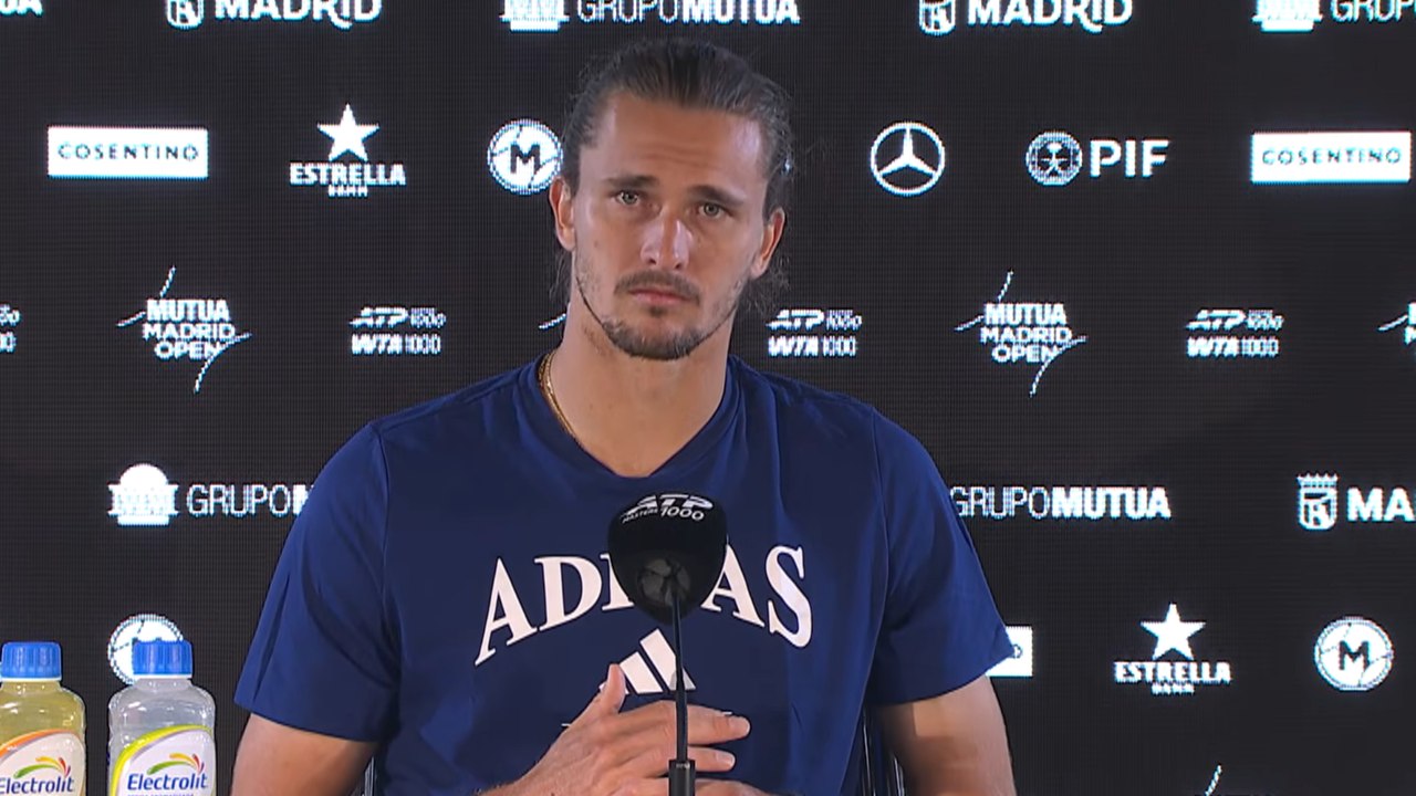 Mutua Madrid Open 2026 - Alexander Zverev après Madrid : “Il y a un grand écart entre Sinner et tout le monde”