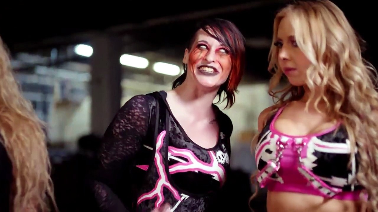 Allie got the victory in her return to action alongside Rosrmary & Mada Sade