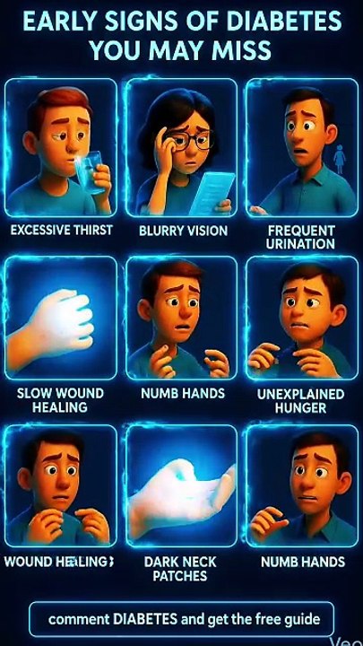 9 Early Signs of Diabetes Most People Ignore (Don’t Miss These