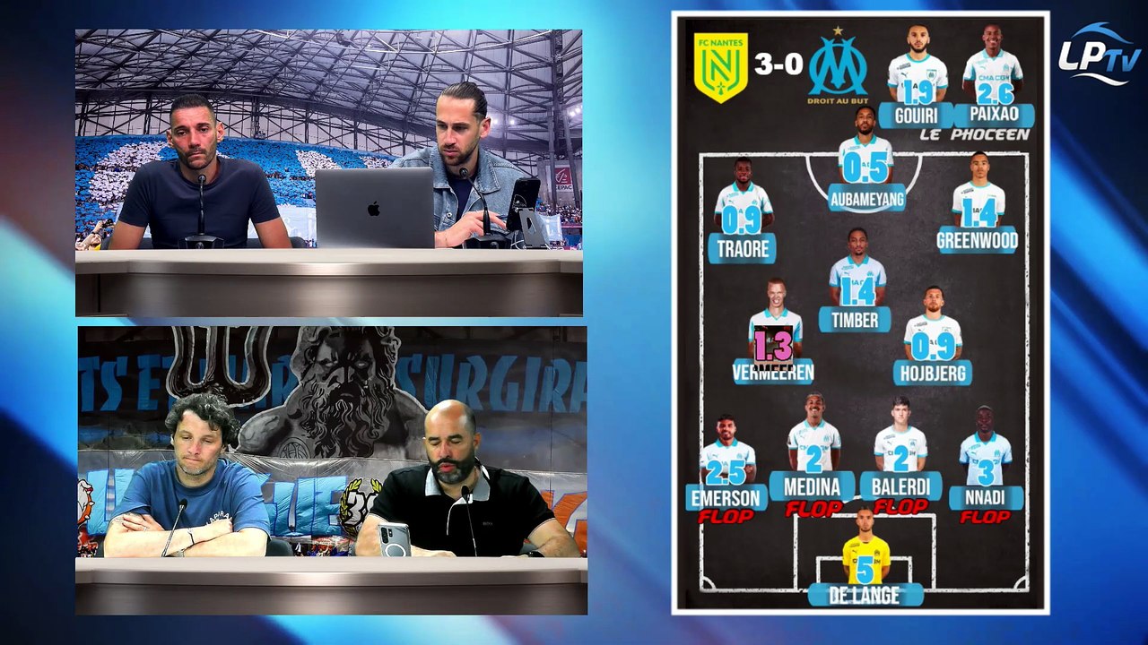 Nantes 3/0 OM - Les tops et flops