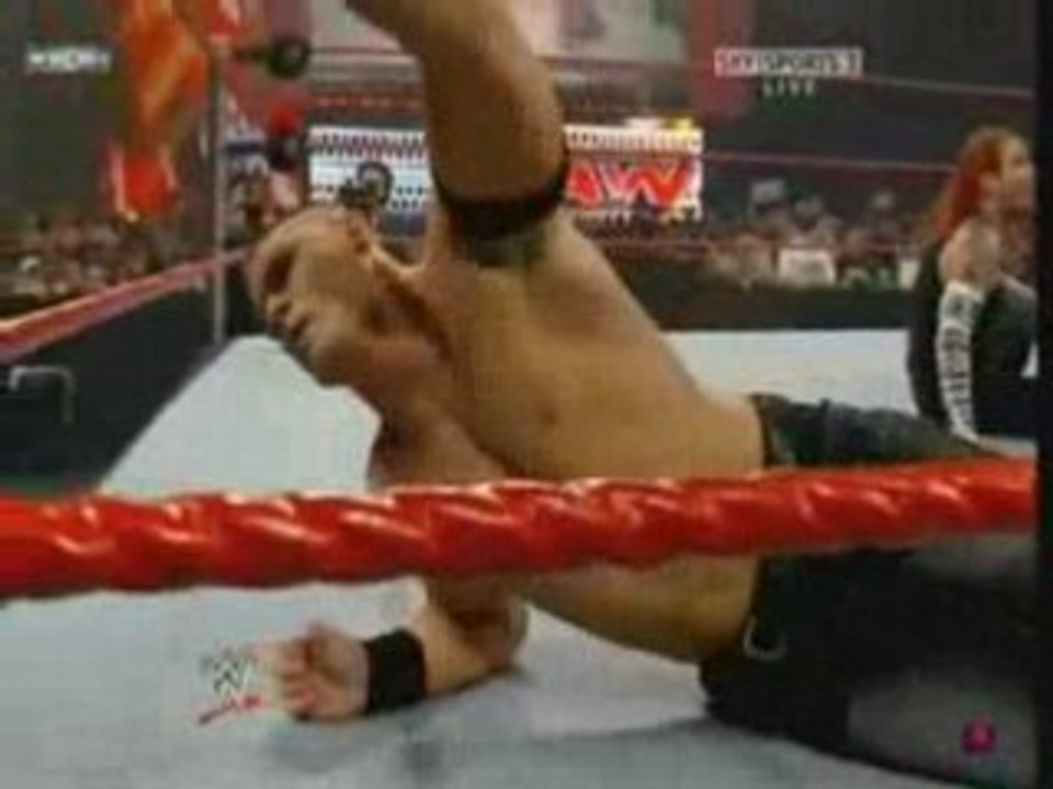 John cena vs jeff hardys a raw le 02.06.2008