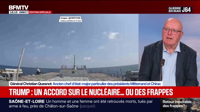Iran/États-unis: La guerre ne se gagne jamais uniquement avec l'armée de l'air, mais avec des troupes au sol , détaille Christian Quesnot, ancien chef d'état-major particulier des présidents Mitterrand et Chirac