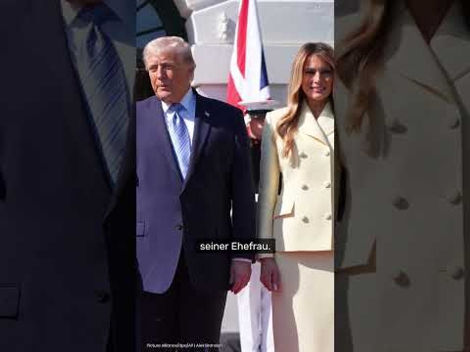 Donald Trump: Königlicher Fauxpas vor aller Augen - er bemerkte es viel zu spät