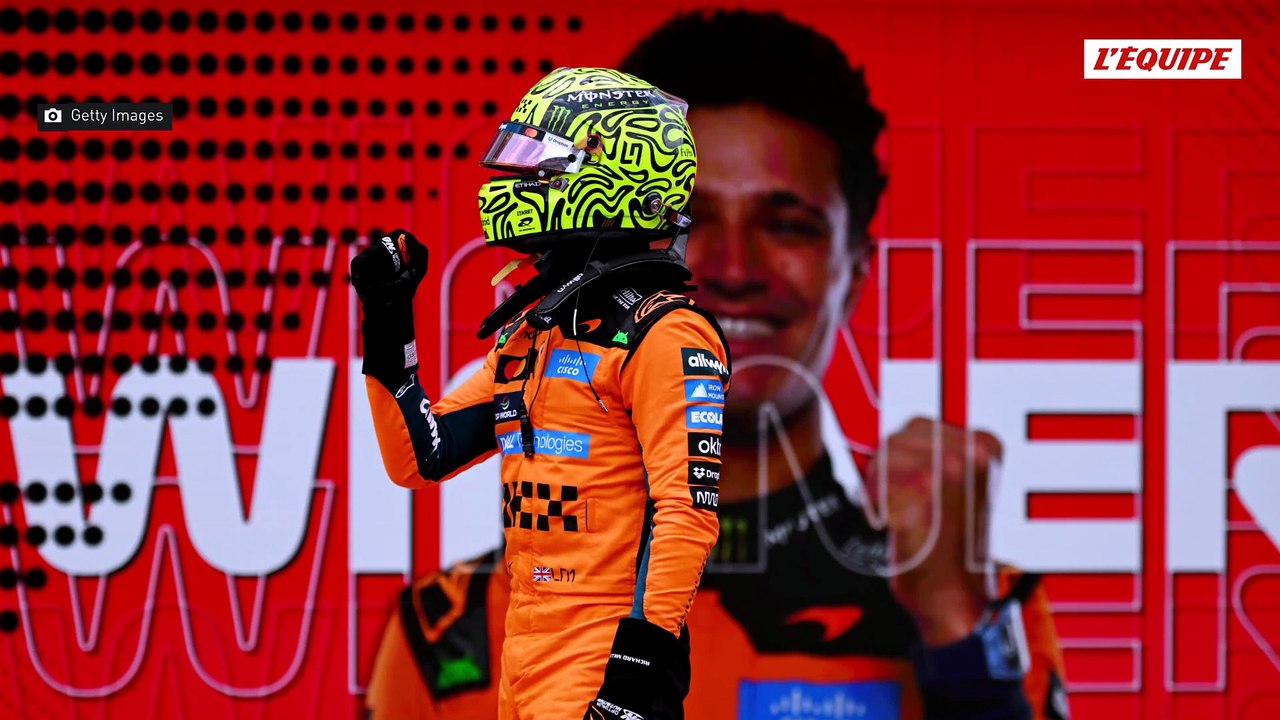 McLaren signe un doublé lors de la course sprint à Miami avec la victoire de Lando Norris devant Oscar Piastri - F1 - GP de Miami