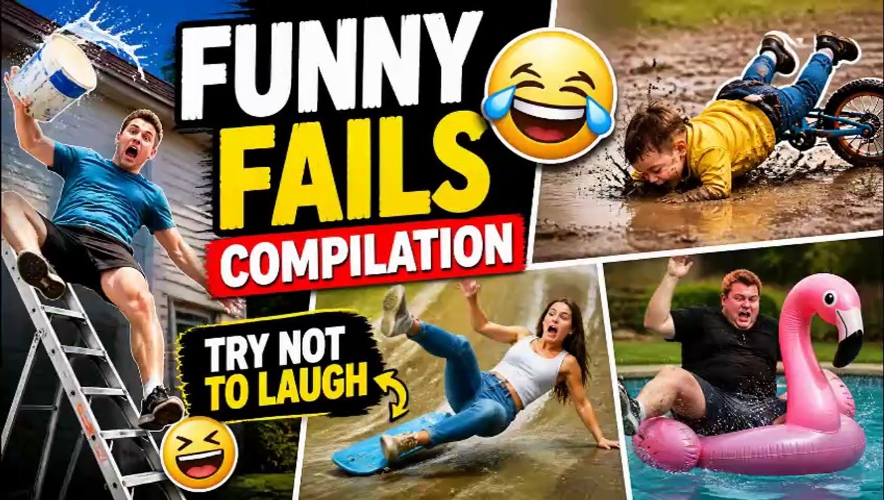 Funny Fails Compilation 😂 | Try Not To Laugh Challenge