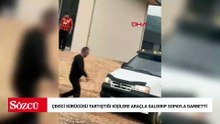 Çekici sürücüsü tartıştığı kişilerin üzerine önce aracını sürdü, ardından sopayla saldırdı