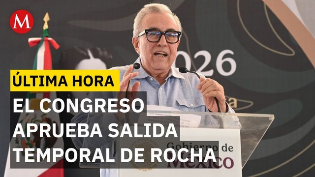 Congreso de Sinaloa aprueba licencia temporal del gobernador Rubén Rocha Moya