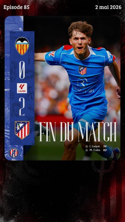 Valence CF 0-2 Atlético de Madrid | Débrief du match