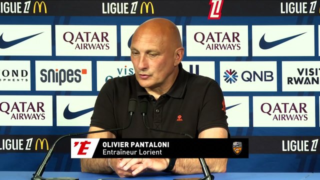 Pantaloni, après PSG-Lorient : «L'équipe a fait preuve de caractère» - Foot - Ligue 1 - Lorient