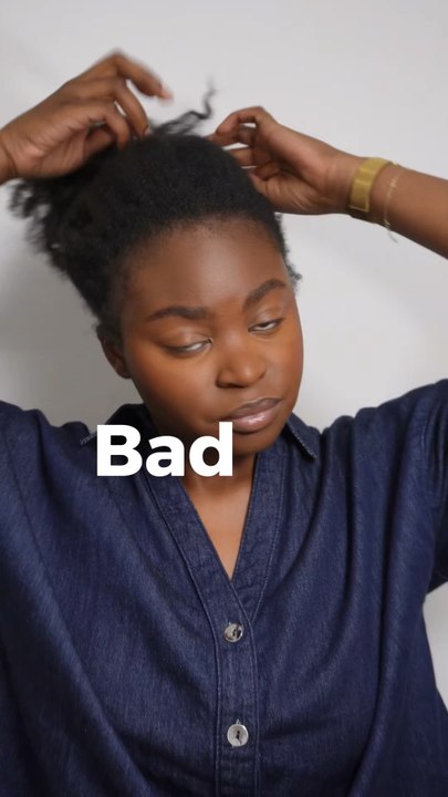Routine coiffure rapide quand les cheveux ne collabore pas 😂 Mais j’aime trop le rendu de cette vidéo ! La caméra, le maquillage >>>>En collab avec Keracare