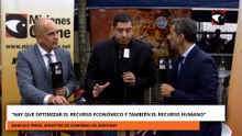 Hay que optimizar el recurso económico y también el recurso humano