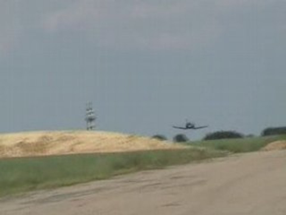 ART TECH CORSAIR LOW PASSES AND AEROBATICS