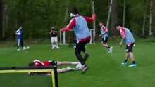 Charity Match Training Day BTS