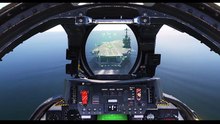 F 14 Tomcat VF 32 BVR AIM 54 Phoenix vs Mig 25 Foxbat + carrier recovery DCS 🌍