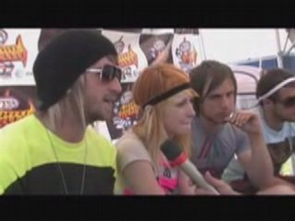 Paramore - Interview @ Warped Tour