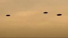 Exciting video footage of military aircraft chasing three UFOs in the Nevada desert.