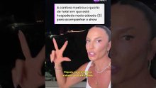 Ivete Sangalo mostra vista privilegiada para show de Shakira em Copacabana: 'Camarote' #shorts