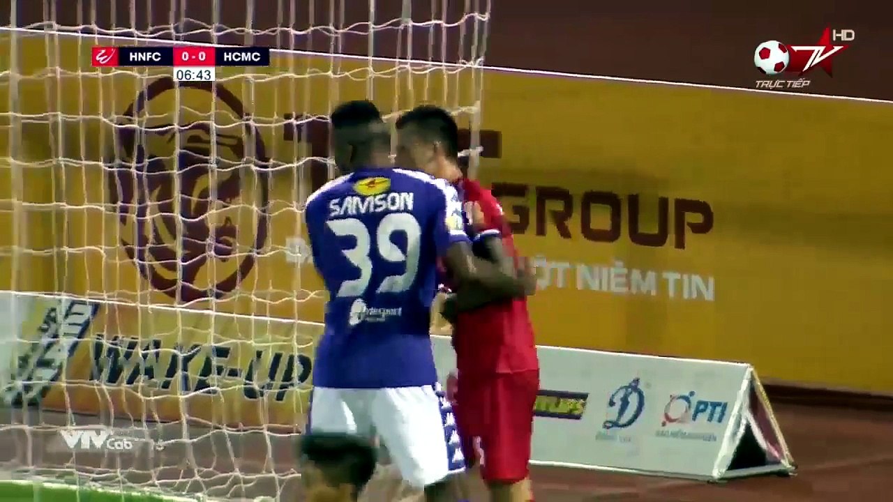 Hà Nội FC 1-0 CLB TP HCM - Goals and Highlights (27/4/2019) | VTVcab 16 - Bóng Đá TV HD