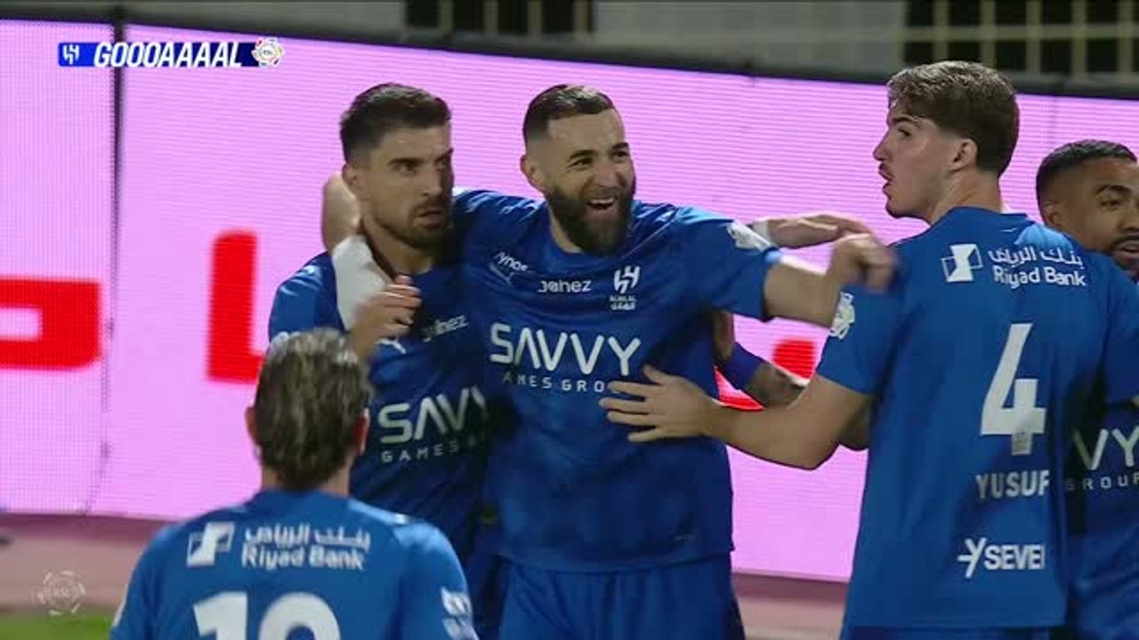 Benzema scores to help Al Hilal close gap at top of Saudi Pro League