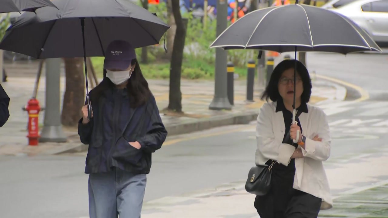 [날씨] 오늘 전국 곳곳 봄비...바람 불며 쌀쌀, 서울 낮 16℃ / YTN