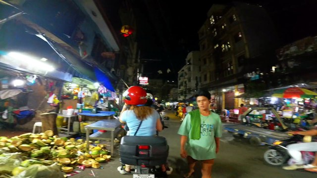 Vibrant Evening on Lakandula Street in Tondo, Manila, Philippines