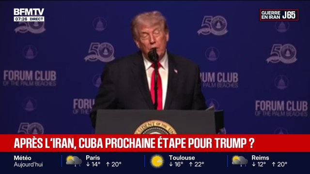 Donald Trump affirme que les États-Unis vont s'emparer presque immédiatement de Cuba