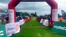 Albury's Paddy Stow comes 1st to mark the Nail Can Hill Run titles.