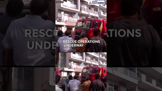 Delhi Vivek Vihar Building Fire: 3-4 Dead in 4-Storey Blaze | Shahdara Fire Incident