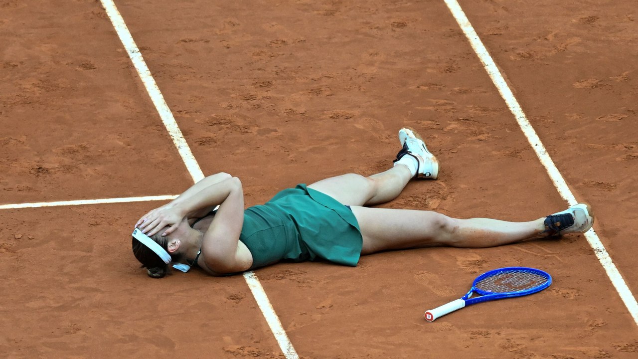 Erster masters-titel: kostyuk bricht vor freude zusammen