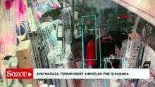 Avcılar’da aynı mağazadan aynı yöntemle yapılan hırsızlık kamerada