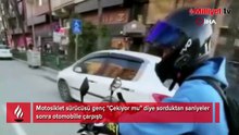 "Kamera çekiyor mu" dedikten saniyeler sonra kaza yaptı