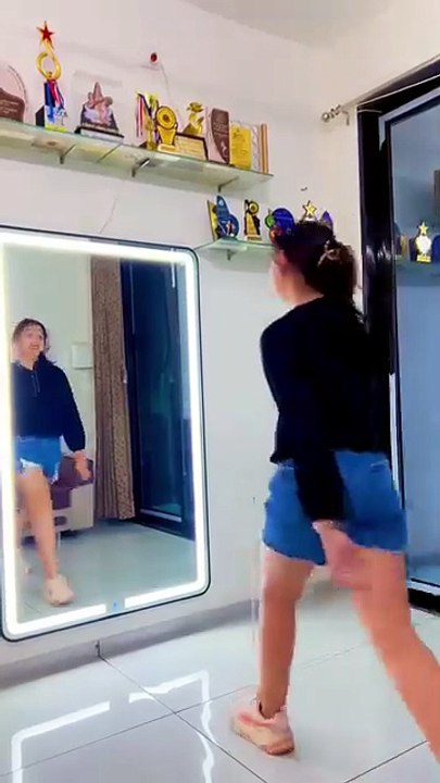 Beautiful girl dance performance
