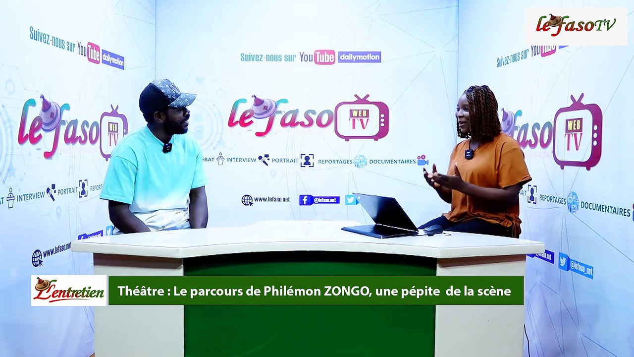 Burkina/Théâtre : Le parcours de Philémon Zongo, une pépite  de la scène