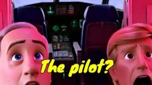 Plane in Chaos… Trump & Netanyahu Left Behind 😂✈️