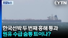 한국 선박 두 번째 홍해 통과...원유 수급 숨통 트이나? / YTN